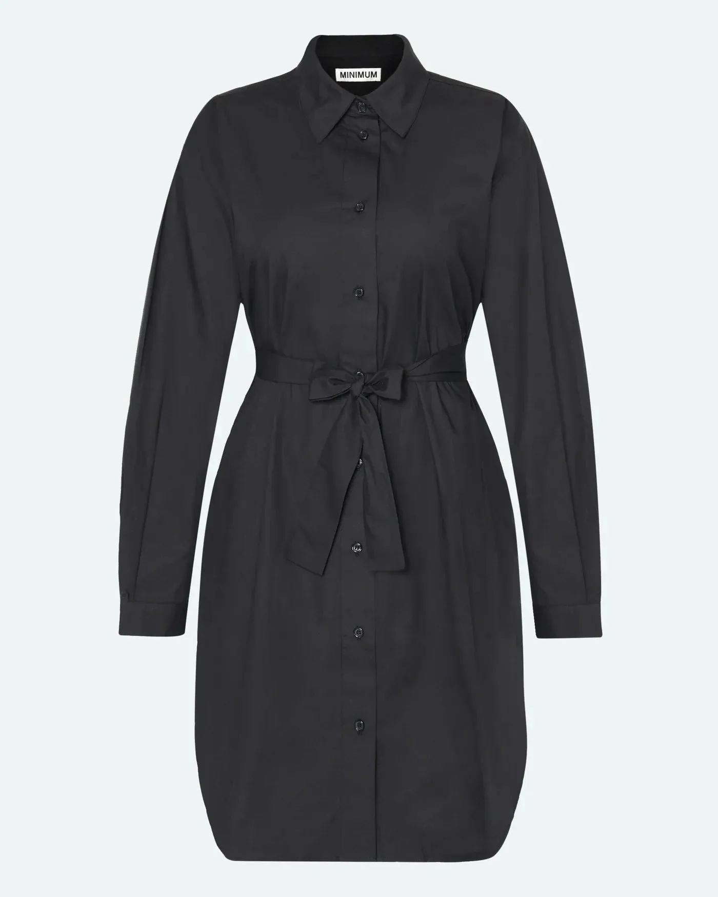MINIMUM - HANNAH BLOUSE DRESS - BLACK - SS25