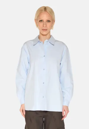 MINIMUM - HARPER BLOUSE - PALE BLUE - SS25