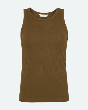 MINIMUM - LILA TANK TOP - IVY GREEN - SS25