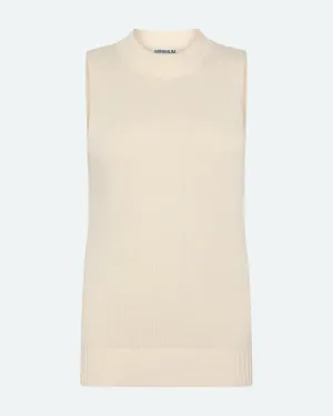 MINIMUM - MAY TANK TOP - RICE BROWN - SS25