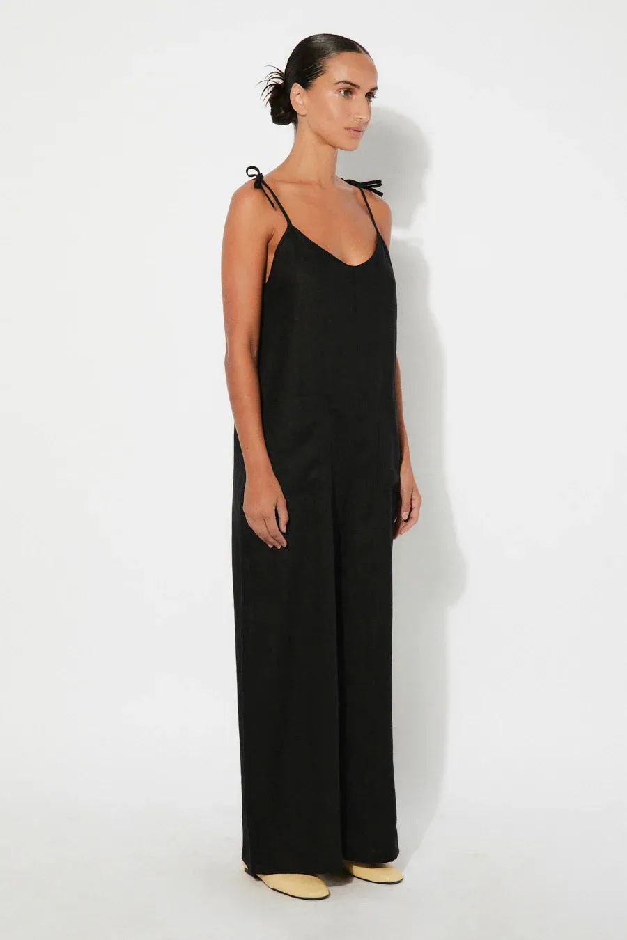 RITA ROW - BEAM JUMPSUIT - BLACK - PÉ25