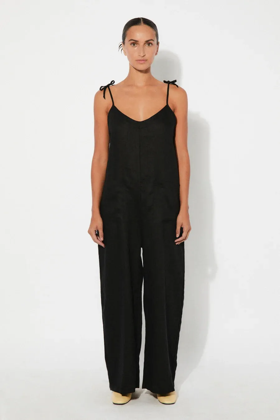 RITA ROW - BEAM JUMPSUIT - BLACK - PÉ25