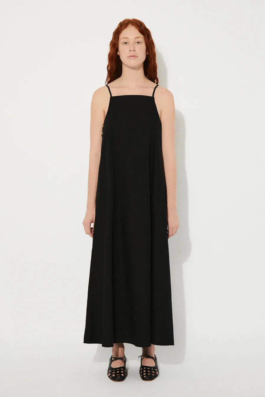 RITA ROW - PERENNIAL DRESS - BLACK - SS25