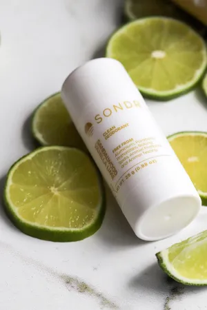 SONDR - SANDALWOOD VANILLA AND LIME DEODORANT - MINI VOYAGE