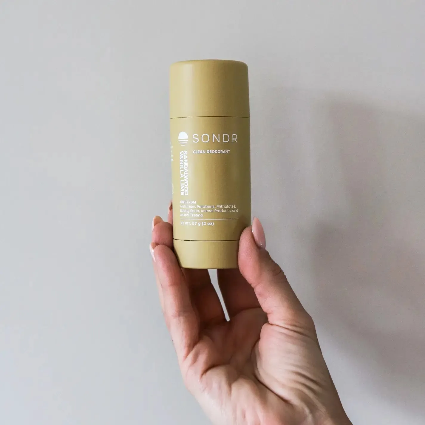 SONDR - SANDALWOOD VANILLA AND LIME DEODORANT