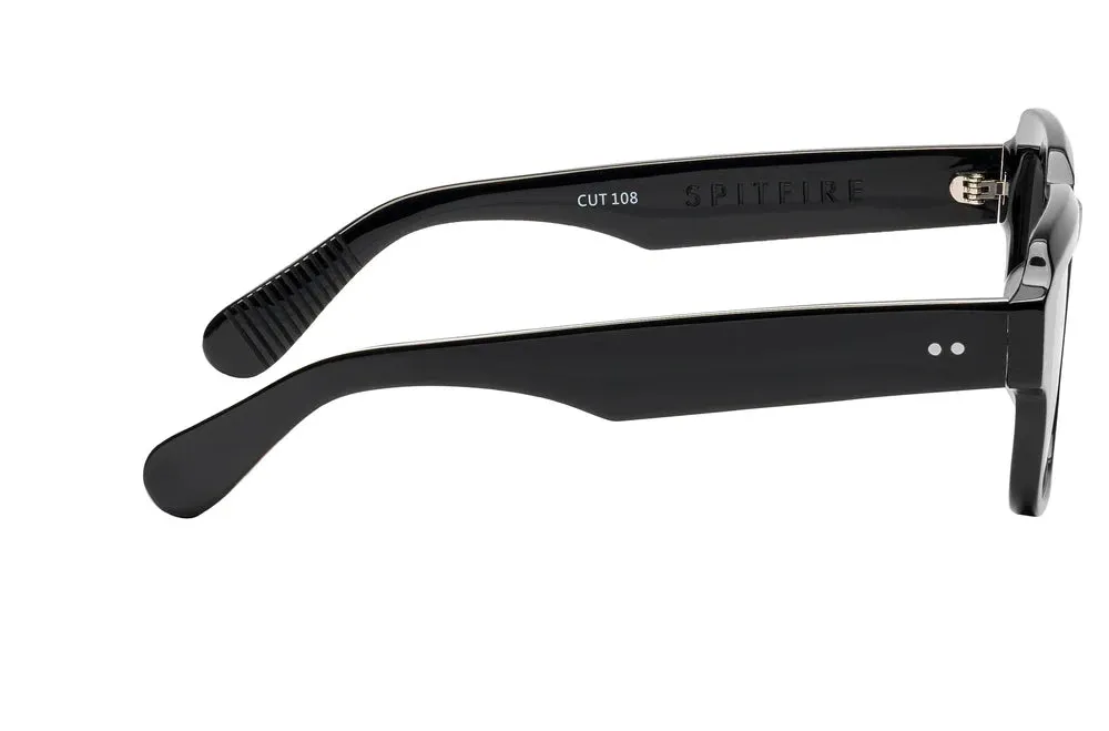 SPITFIRE - CUT 108 SUNGLASSES - BLACK/BLACK