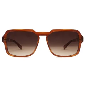 SPITFIRE - SUNGLASSES CUT 114 - BRUSHED TORTOISE/BROWN GRAD